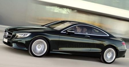 Nowy Mercedes-Benz S Coupé na pierwszym zdjęciu