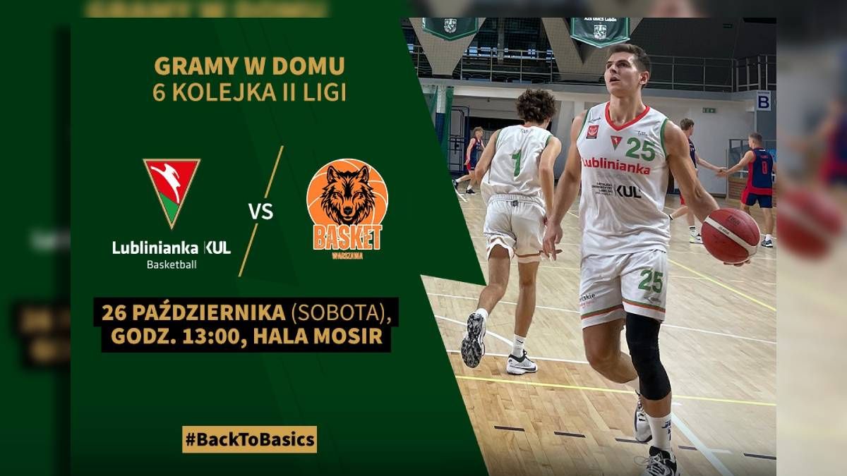 grafika Fot. Lublinianka KUL Basketball