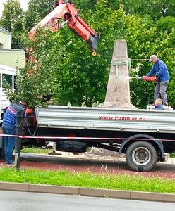 Wyburzono radziecki pomnik w Terespolu. Białoruś odesłana z kwitkiem