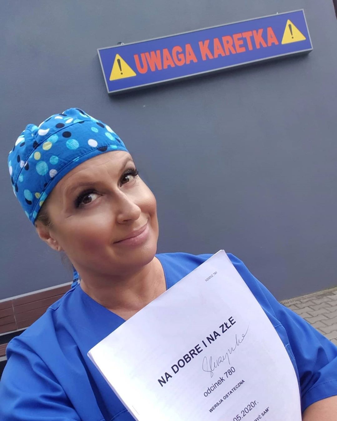 Katarzyna Skrzynecka skrytykowana za rolę w "Na Dobre i Na Złe"