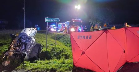 Śmiertelny wypadek. Dwie osoby nie żyją, siedem rannych