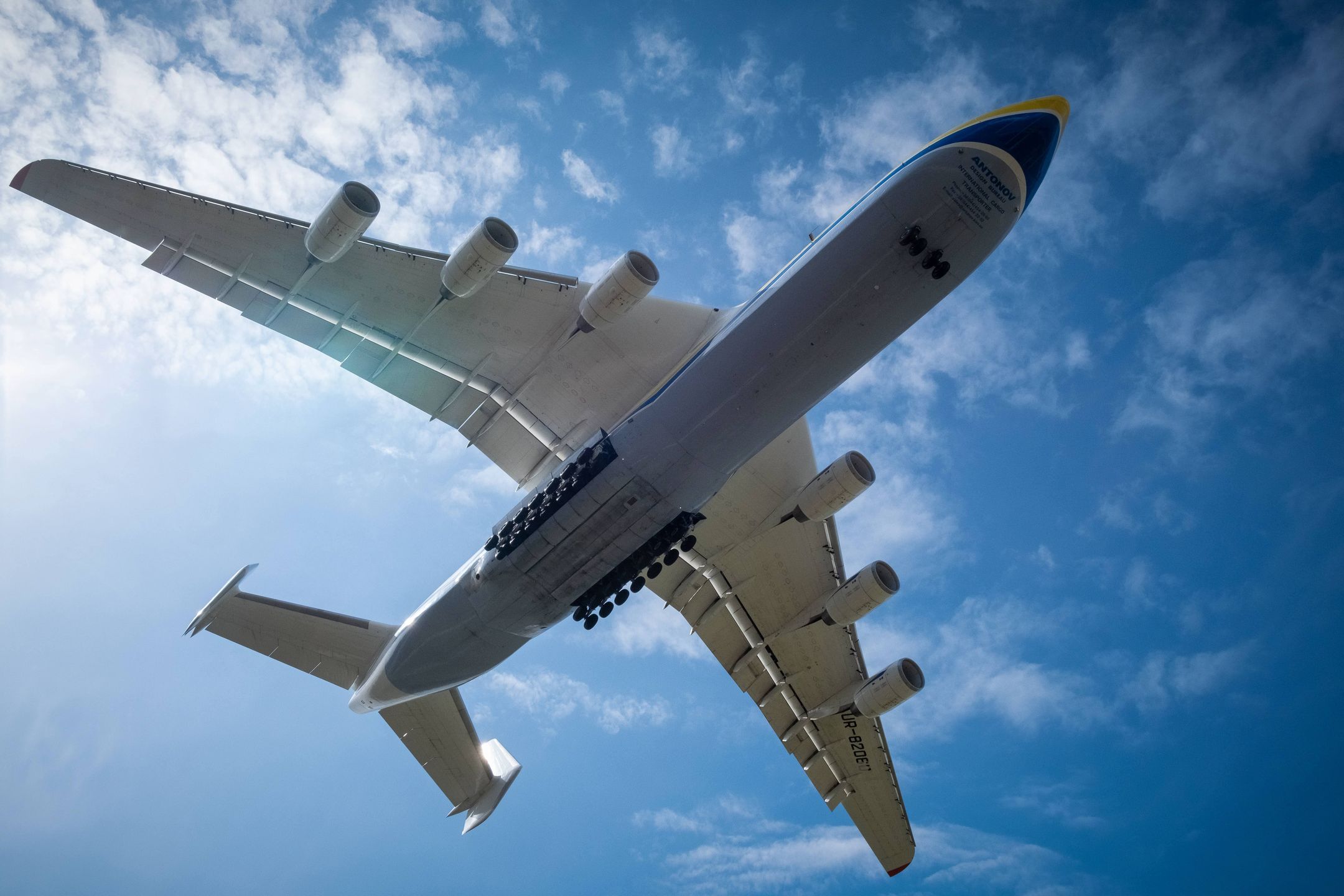 Antonow An-225 Mrija kilkukrotnie gościł na lotniskach w Polsce