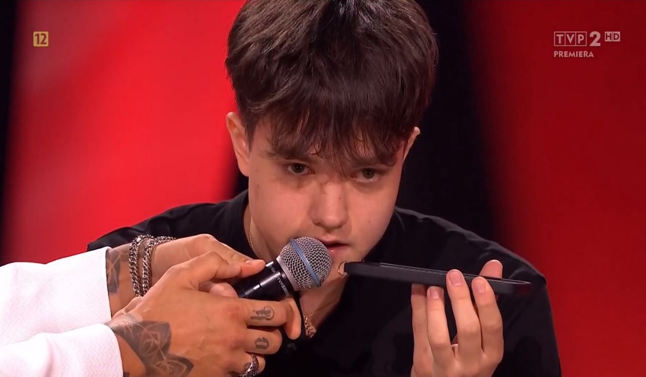 Wiktor jest uczestnikiem "The Voice of Poland"
