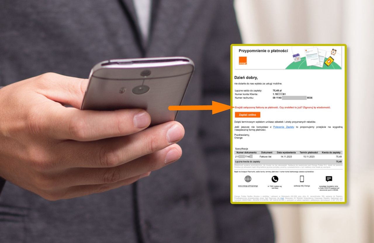 Masz numer w Orange? Koniecznie dokładnie sprawdź fakturę