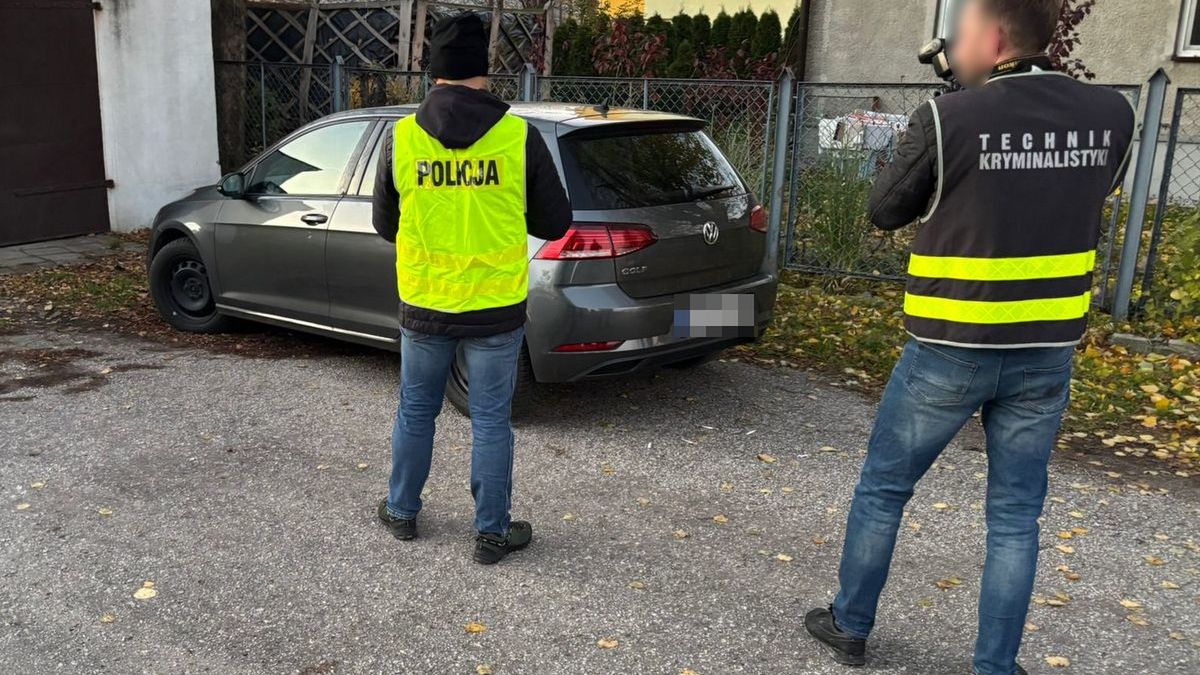 Policjanci zatrzymali volkswagena skradzionego w Niemczech 