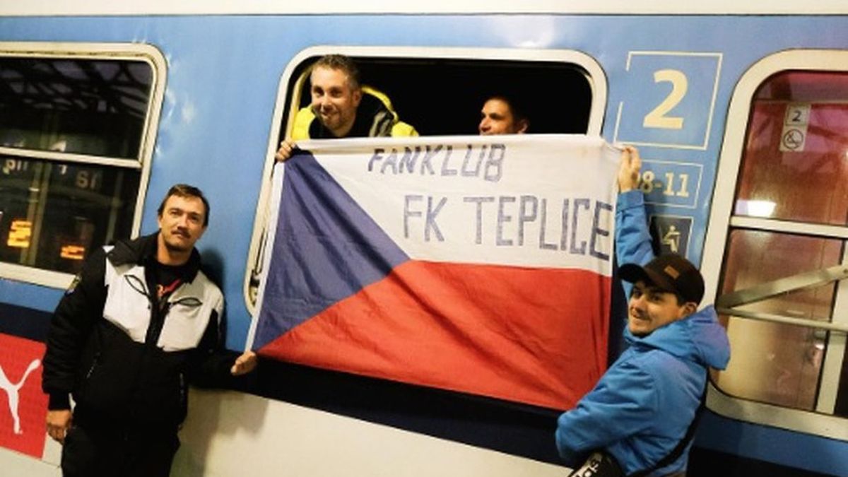 Na zdjęciu: kibice reprezentacji Czech