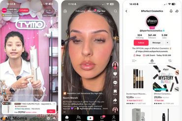 Główne opcje na TikTok Shop