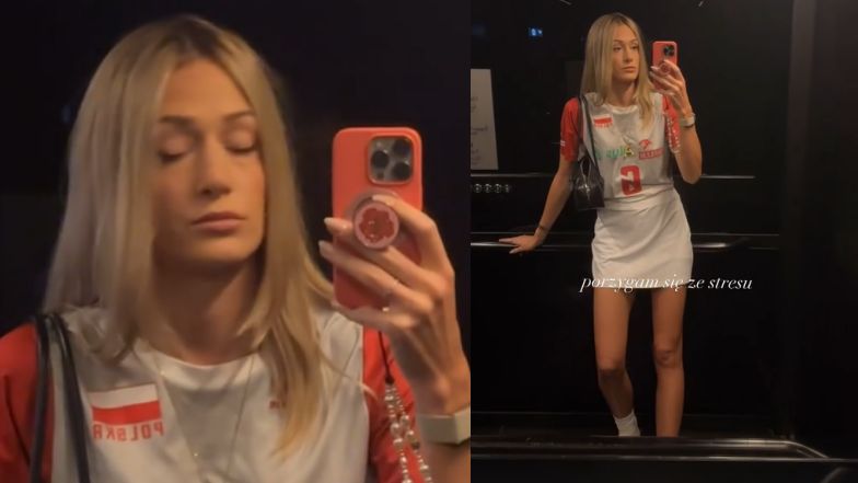 Anna Kurek w drodze na mecz siatkarzy. Zdradziła, jak się czuje