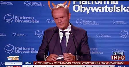 Zadał pytanie Tuskowi i został zmiażdżony. Widzowie TVP tego jednak nie zobaczyli