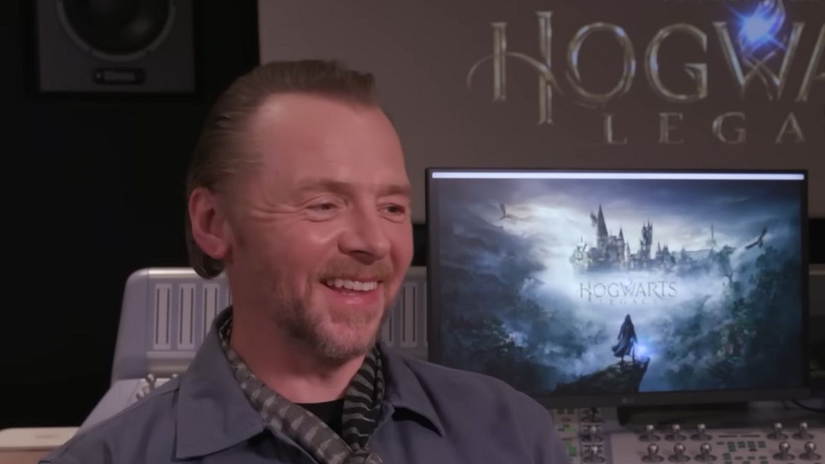 Simon Pegg w Hogwarts Legacy