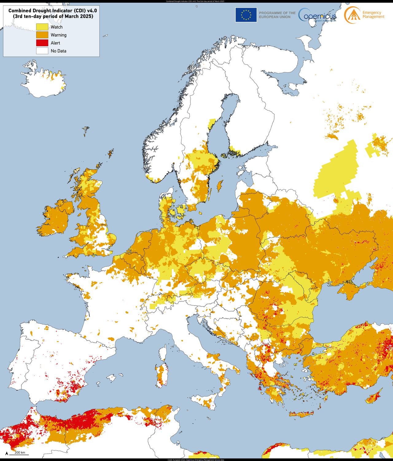 Ostrzeżenie z Europy. Alert dla połowy kontynentu