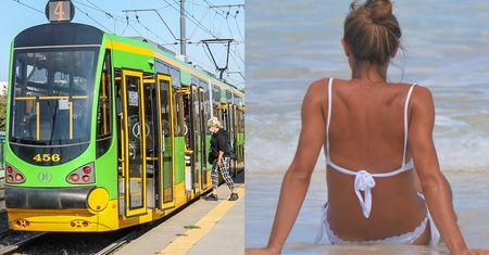 Naga afera w Poznaniu. Pasażer tramwaju dosadnie komentuje