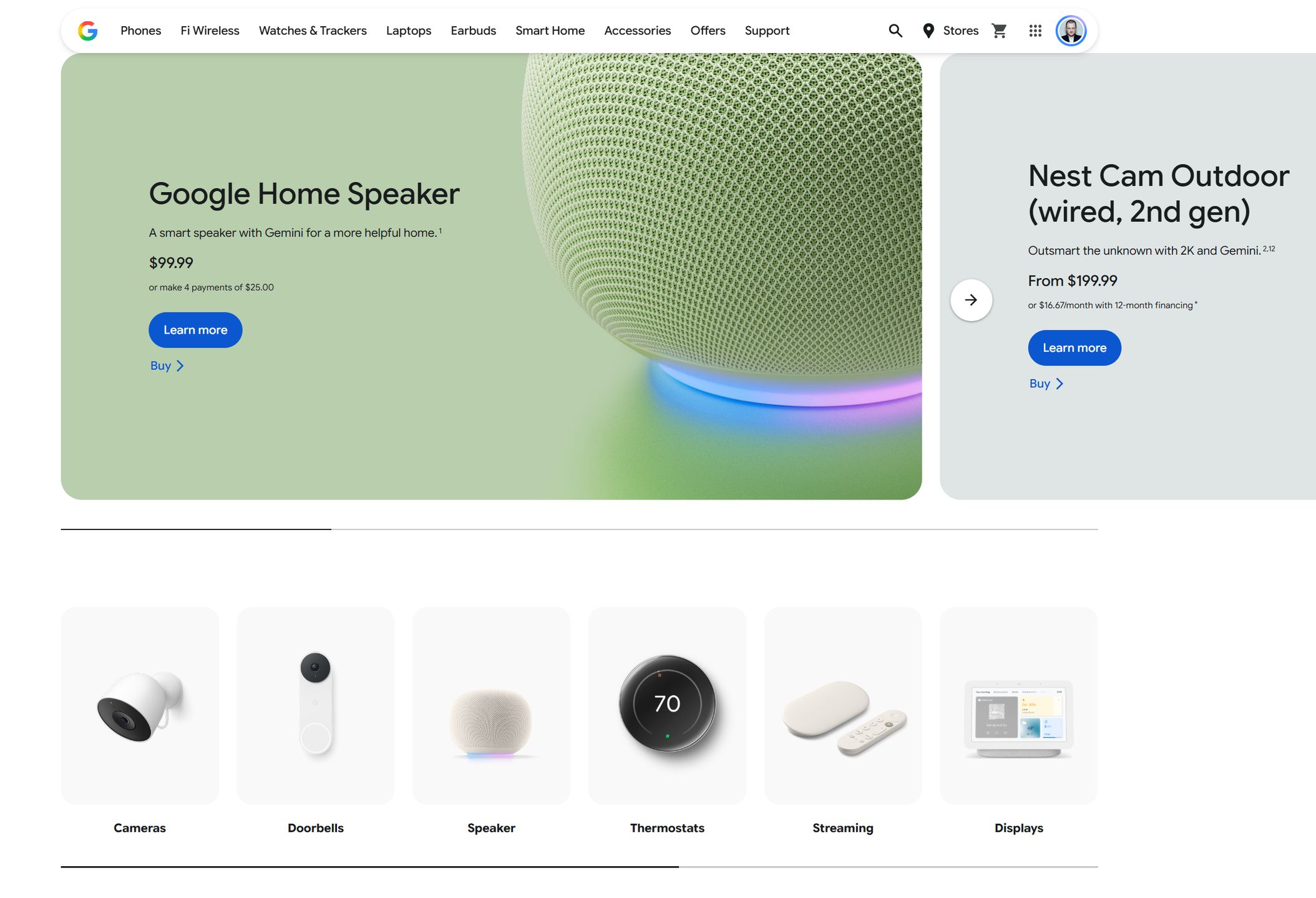 Google ma rozbudowany ekosystem urządzeń domowych