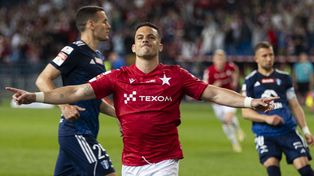 Sparing Wisła Kraków - Puszcza Niepołomice na remis. Piękny gol Angela Rodado