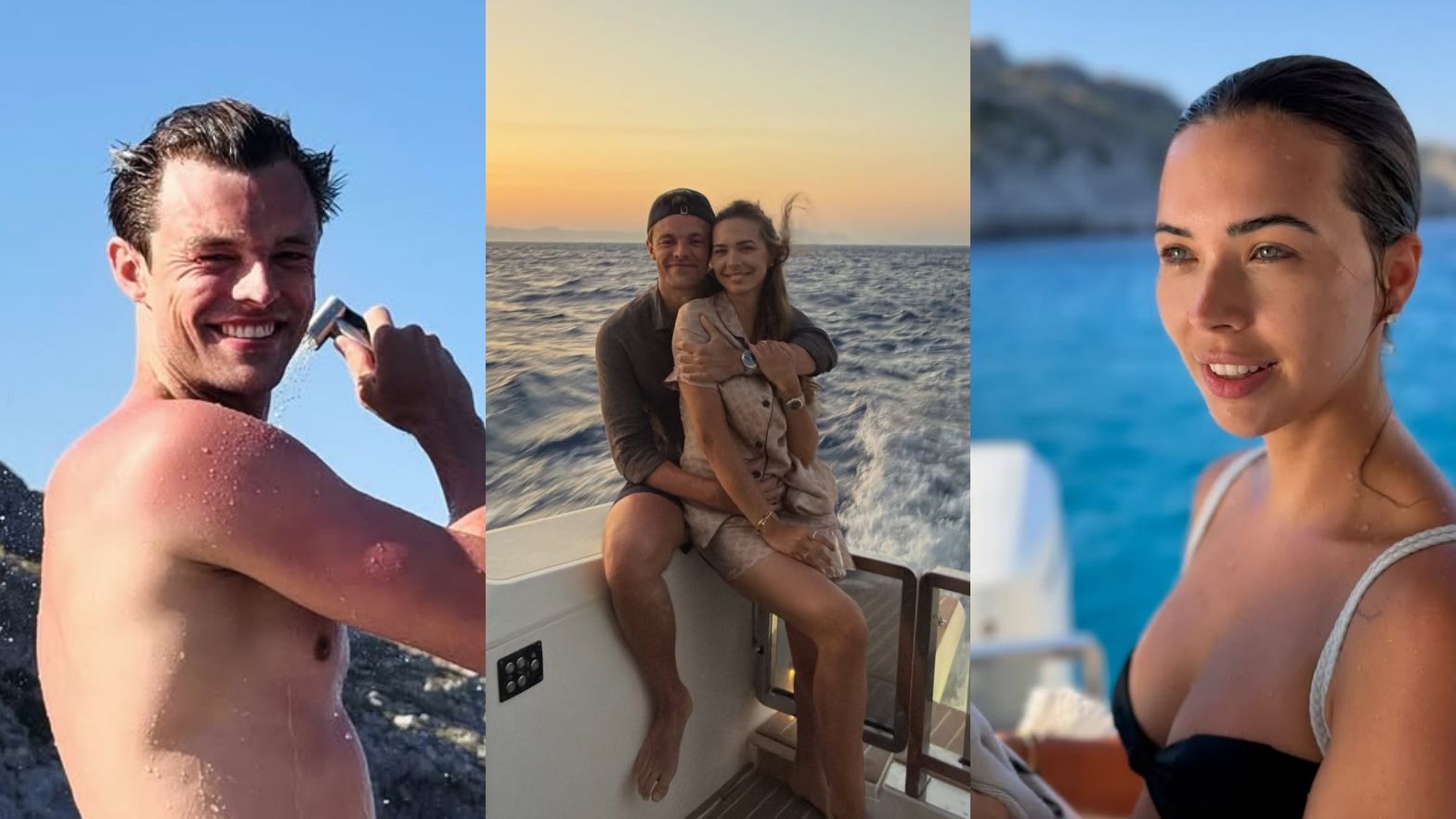 Sandra Kubicka i Adam Zaorski korzystają ze wspólnego wyjazdu