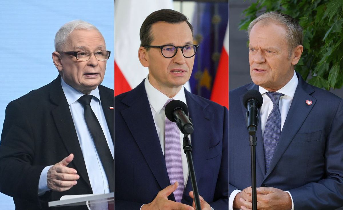 premier, sondaż, donald tusk, mateusz morawiecki, Beata Szydło, Jarosław Kaczyński, Leszek Miller Nowy sondaż. Polacy wybrali najlepszego premiera XXI wieku