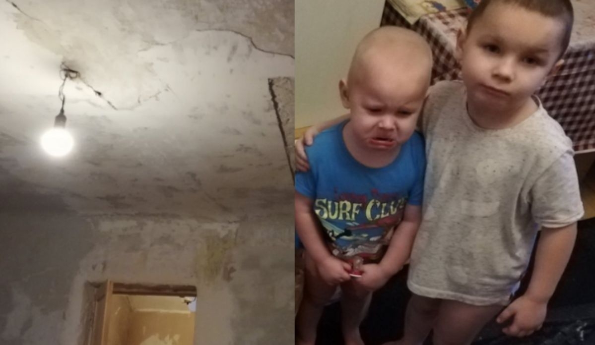 Pani Natalia zbiera pieniądze na remont mieszkania socjalnego 