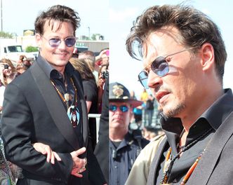50-letni Depp na premierze nowego filmu! (ZDJECIA)
