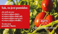 Mutti opowiada w kampanii o "prawdziwej perfekcji pomidorów". W spocie założyciel