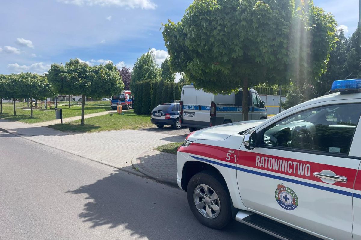 Chłopiec wyszedł niezauważony
