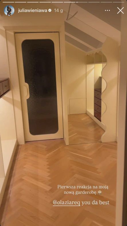 Garderoba u Julii Wieniawy