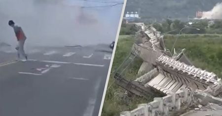 Przerażające wideo z Tajwanu. Budynki się kołysały