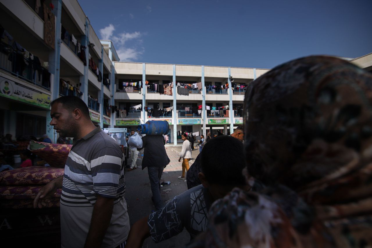 Civilians in a trap. There's nowhere to escape from the Gaza Strip