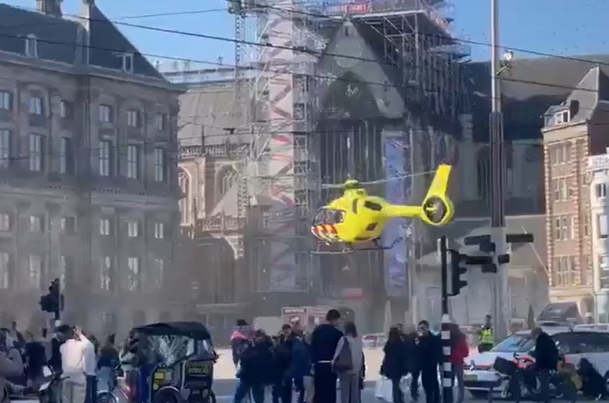 Atak nożownika w Amsterdamie. Wśród poszkodowanych Polak