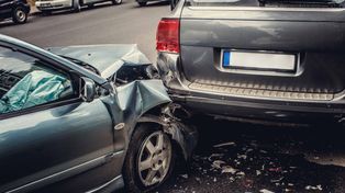 Kolizja trzech aut pod Gdańskiem. Jeden pas ruchu na S7 zablokowany