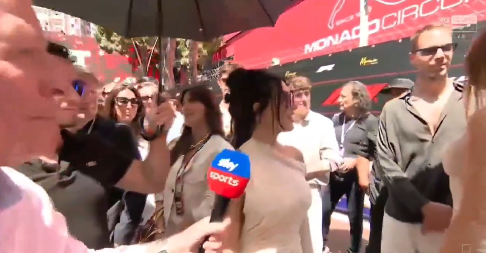  Martin Brundle i Kim Kardashian 