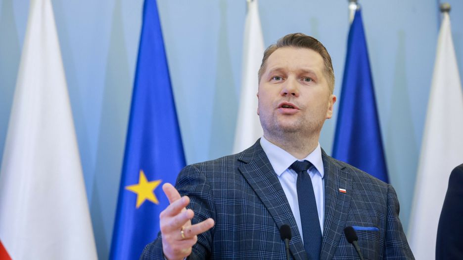 Konferencja prasowa premiera Mateusza Morawieckiego
24.01.2023 Warszawa Konferencja prasowa premiera Mateusza Morawieckiego 
fot. Jacek Dominski/REPORTER
n/z: Przemyslaw Czarnek
Jacek Dominski/REPORTER
