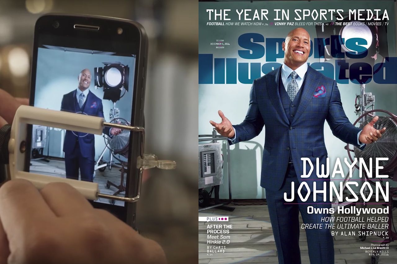 Nadchodzi przełom w fotografii - oto pierwsza okładka Sports Illustrated wykonana smartfonem