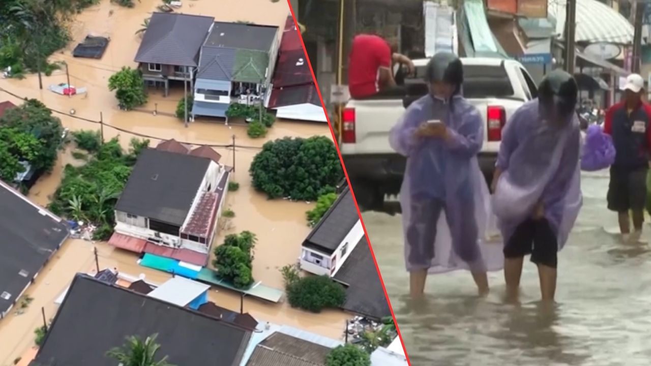 Raj na Ziemi tonie. Ewakuacja mieszkańców prowincji w Tajlandii