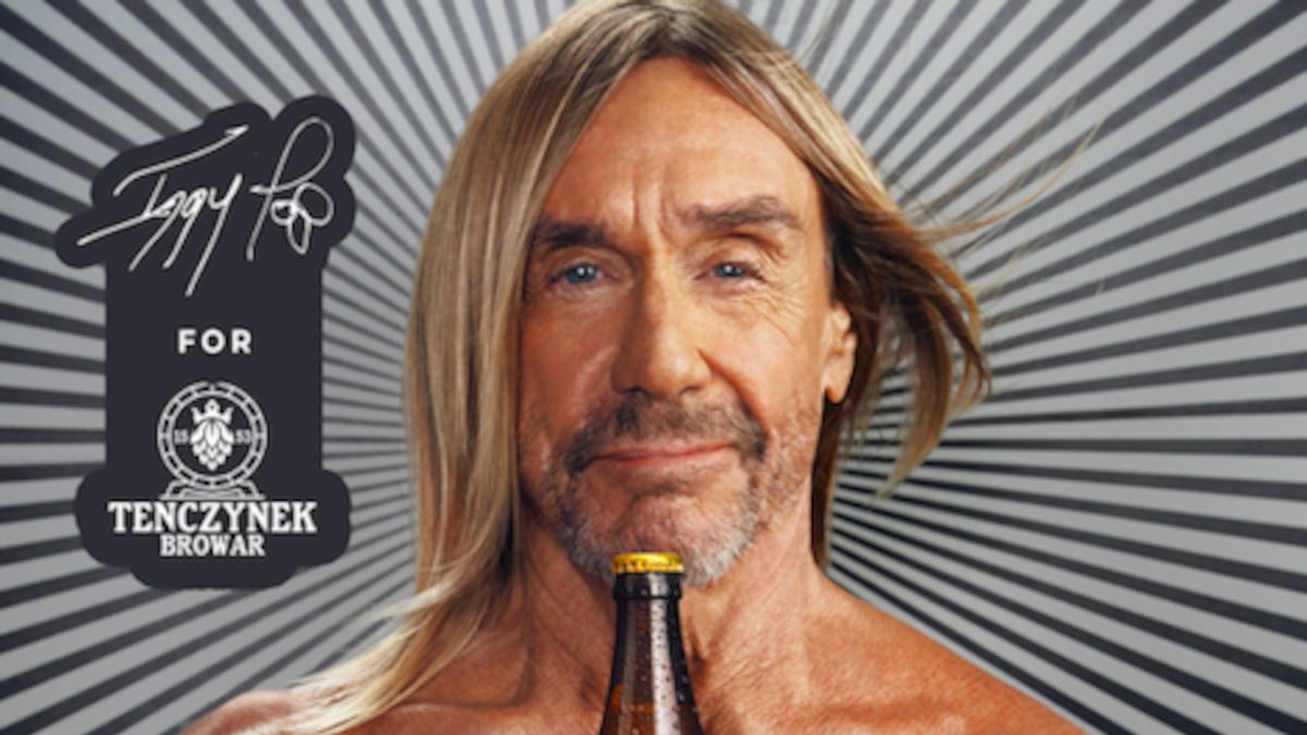 Iggy Pop reklamuje piwo Palikota.