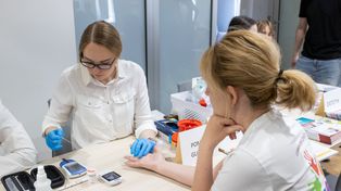 Akademia Pacjenta przy szpitalu Jurasza zachęcała Bydgoszczan do dbania o zdrowie