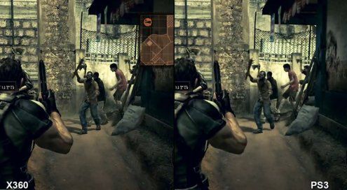 Resident Evil 5 - wideoporównanie