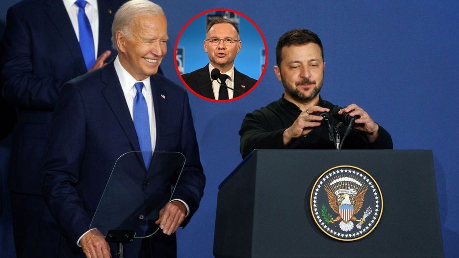 Biden, Zełenski