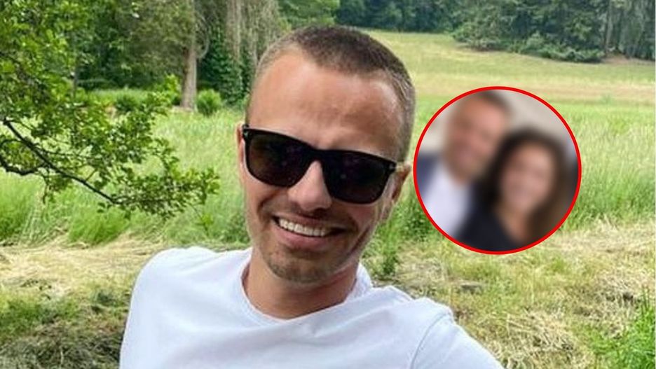 Marcin Hakiel pozuje z sobowtórką byłej żony