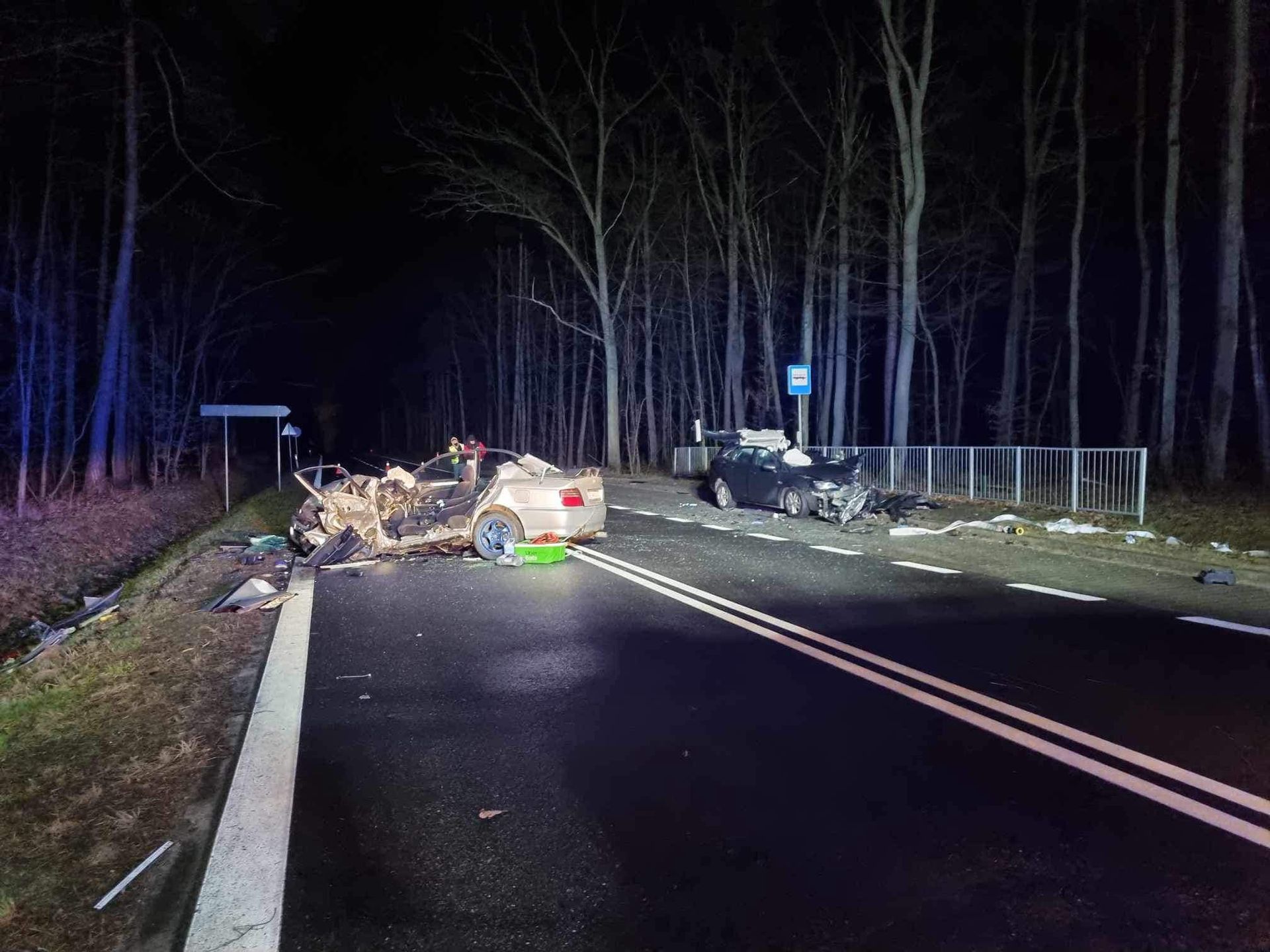 Wypadek pod Żyrardowem