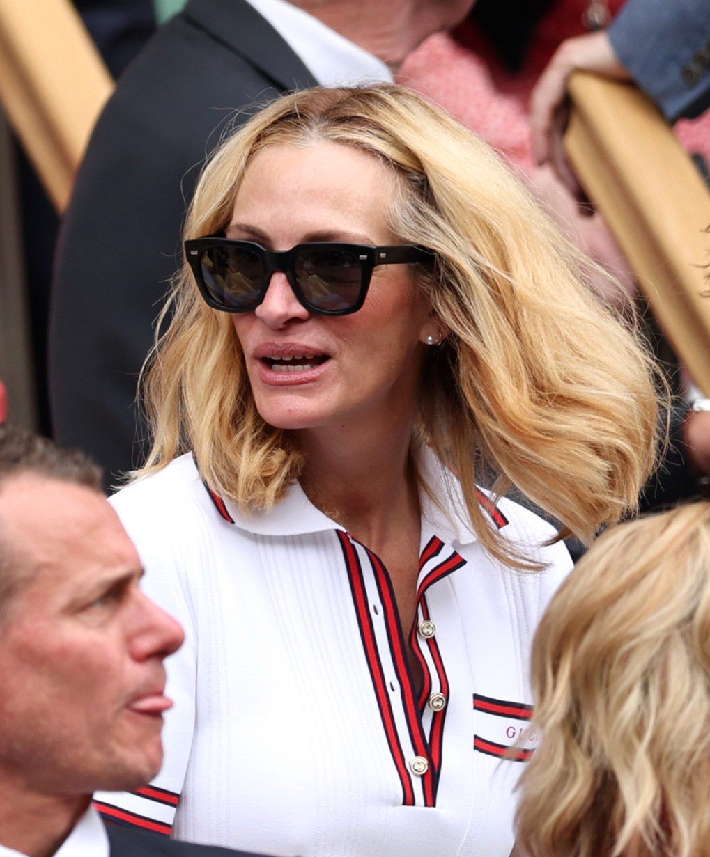 Julia Roberts wpadła na finał Wimbledonu 