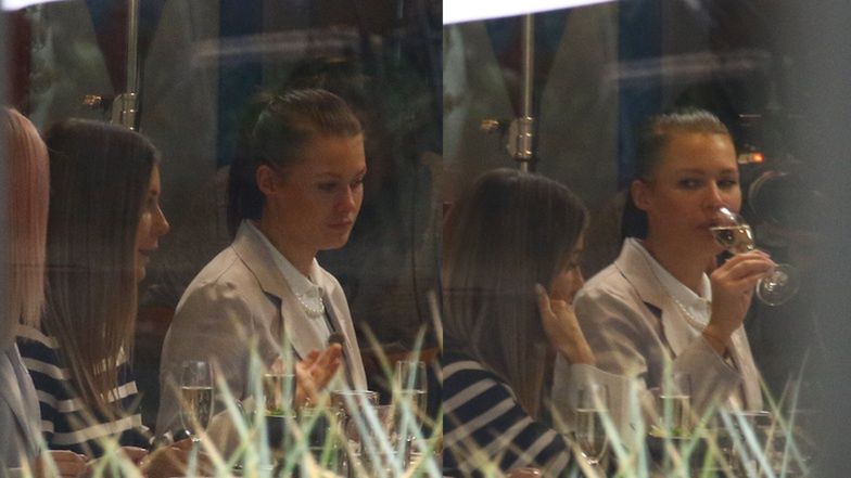 Małgorzata Rozenek na nagraniach do "Projektu Lady" 