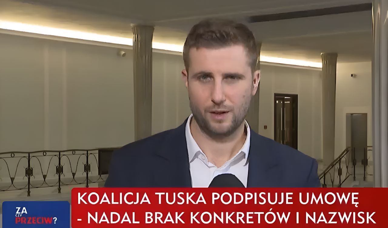 Skandaliczne słowa Miłosza Kłeczka z TVP Info. Tak nazwał polski Sejm
