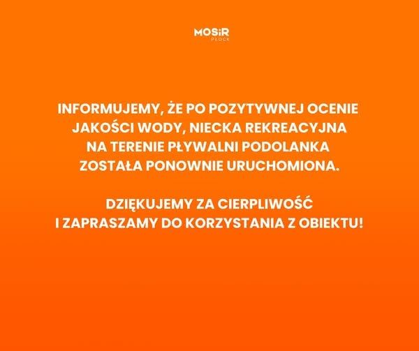 Niecka na Podolance znów czynna 