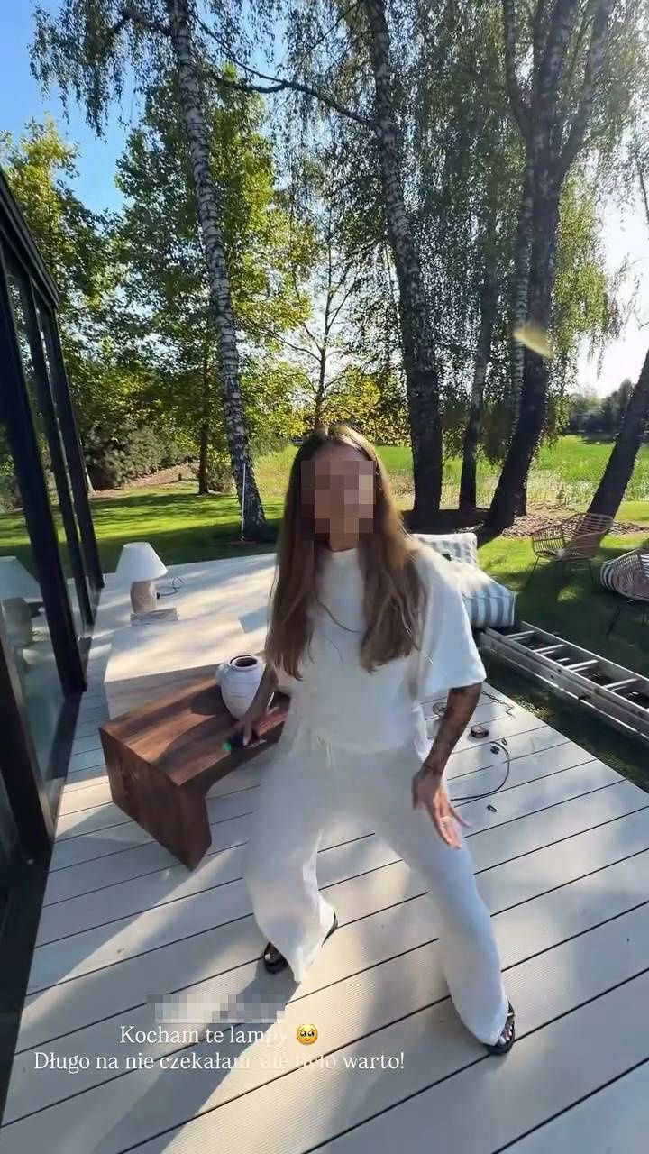 Oranżeria w ogrodzie Klaudii Halejcio