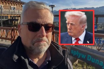 Marcin Wrona zszokowany wpisem Trumpa. Wrzucił grafikę z kosmitą