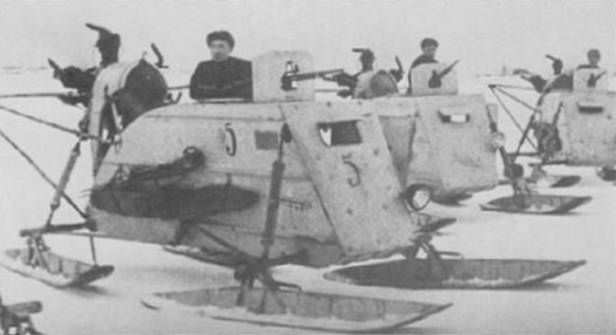 Aerosanie NKŁ-26 (Fot. Tanksinworldwar2.com)