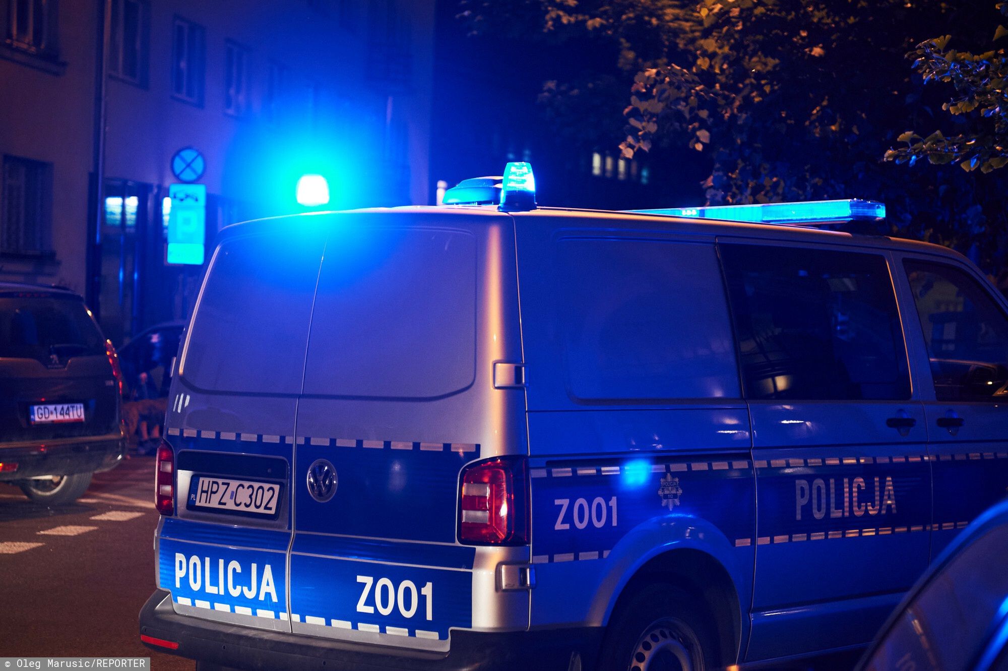  Warszawa Radiowóz. Ilustracja
