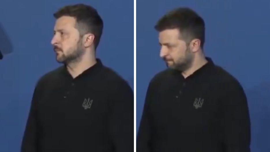 Mina Zełenskiego po wpadce Bidena