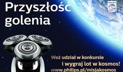 „Przyszłość golenia” - lot w kosmos promuje golarki Philips