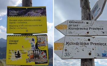 TPN ma problem z wandalami. Pokazuje, co dzieje się na szlakach